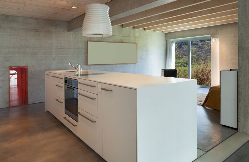 Cement Countertop Pouring in Marin County, CA